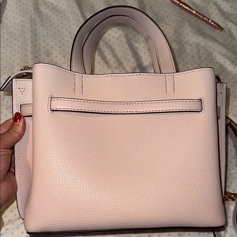 MK Emilia Leather Satchel POWDER BLUSH - Picture 5 of 11